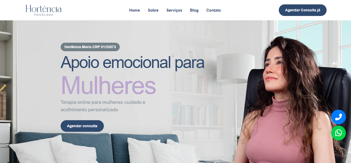 Hortência Maria Website