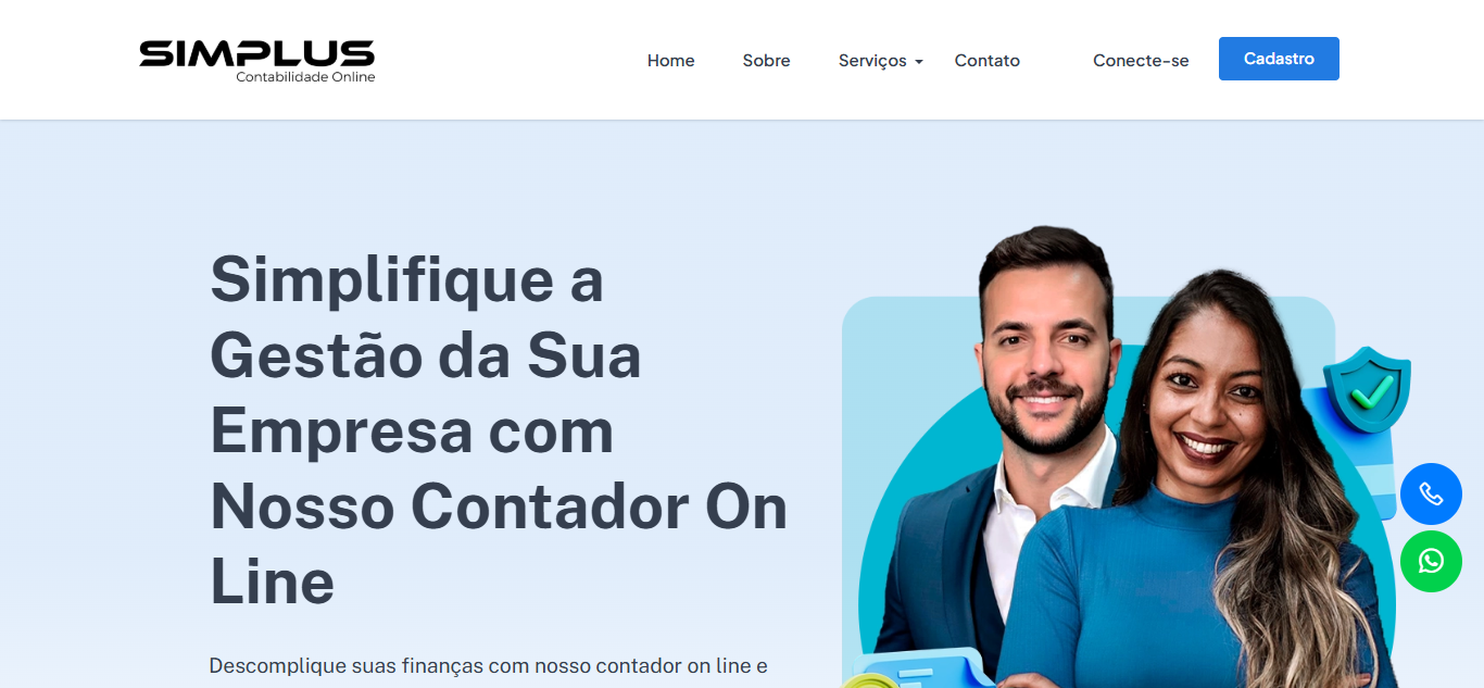 Simplus Contabilidade Website